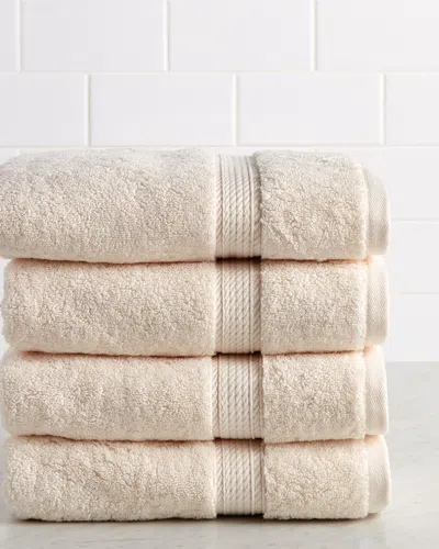 Superior Highly Absorbent 4pc Ultra Plush Hand Towel Set