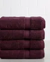 Superior Highly Absorbent 4pc Ultra Plush Hand Towel Set