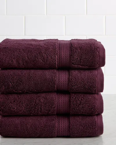 Superior Highly Absorbent 4pc Ultra Plush Hand Towel Set