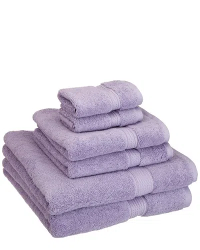 Superior Highly Absorbent 6pc Ultra Plush Solid Towel Set