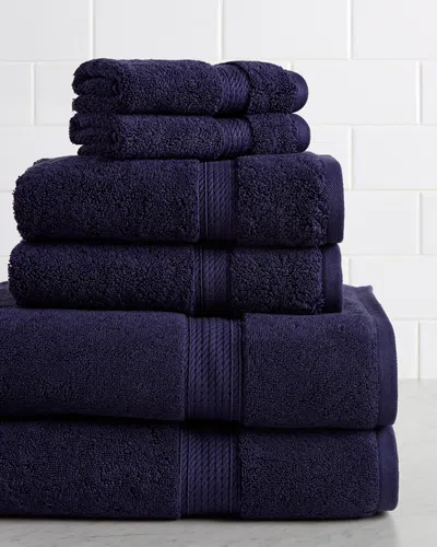 Superior Highly Absorbent 6pc Ultra Plush Solid Towel Set