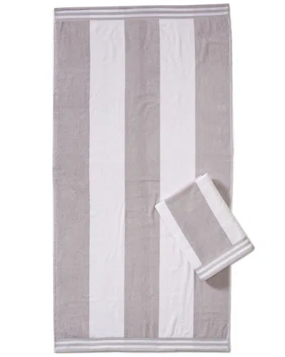 Superior Home City Set Of 2 Cabana Stripe Beach Cotton Towels