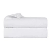 Superior Honeycomb Collection | 100% Combed Cotton 2-pc. Bath Sheet In White