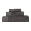 Superior Honeycomb Collection | 100% Combed Cotton 3-pc. Quick Dry Bath Towel Set In Gray