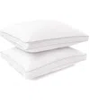 Superior Gusseted 2-pack Pillows, King In White