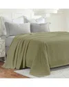 Superior Jena Cotton Textured Chevron Lightweight Woven Blanket