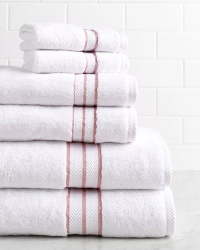 Superior Long-staple Combed 6pc Assorted Solid Turkish Cotton Towel Set In Multi