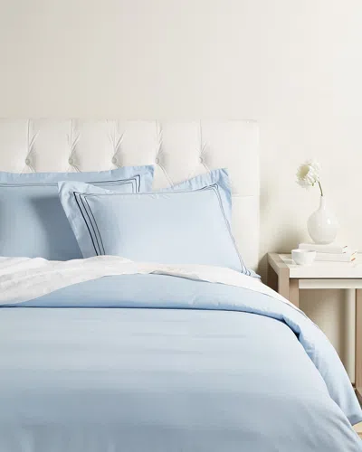 Superior Lorenz Embroidered Button Closure Duvet Cover Set