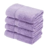 Superior Madison Collection | 100% Egyptian Cotton 6-pc. Solid Hand Towel In Purple