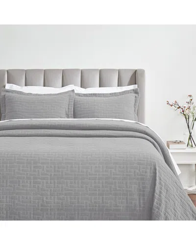 SUPERIOR SUPERIOR MADRID MEDIUM WEIGHT MATELASSE BEDSPREAD SET