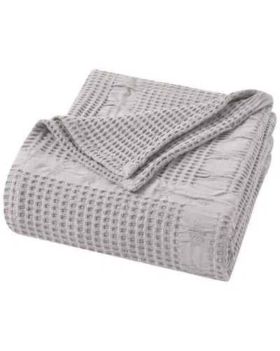 SUPERIOR SUPERIOR MAI GEOMETRIC WAFFLE MEDIUM WEIGHT BLANKET