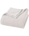 Superior Maya Chenille Herringbone Medium Weight Blanket In Brown
