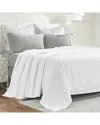 Superior Milan Cotton Textured Striped Lightweight Woven Blanket