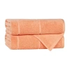 Superior Mile Collection | 80% Cotton 20% Viscose 2-pc. Quick Dry Bath Towel In Pink