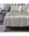 Superior Modal From Beechwood 400 Thread Count Lightweight Cooling Solid Deep  Pocket Bed Sheet Set