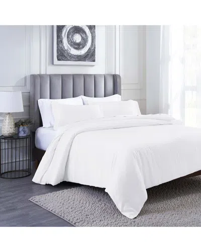 Superior Modal From Beechwood 400 Thread Count Lightweight Cooling Solid Duvet  Cover Set