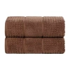 Superior Napa Collection | 100% Cotton 2-pc. Bath Sheet In Brown