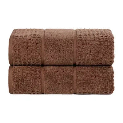 Superior Napa Collection | 100% Cotton 2-pc. Bath Sheet In Brown