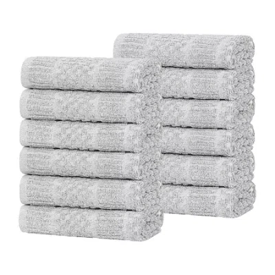 SUPERIOR NAPLES COLLECTION | 80% COTTON 20% VISCOSE 12-PC. QUICK DRY WASHCLOTH