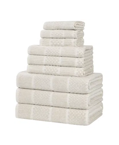 Superior Naples Cotton 9-piece Towel Set In Neutral