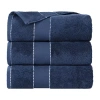 Superior Niles Collection | 100% Egyptian Cotton 3-pc. Quick Dry Bath Towel In Blue