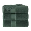 Superior Niles Collection | 100% Egyptian Cotton 3-pc. Quick Dry Bath Towel In Green