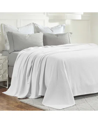 SUPERIOR SUPERIOR NOBEL COTTON TEXTURED CHEVRON LIGHTWEIGHT WOVEN BLANKET