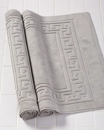 SUPERIOR SUPERIOR NON-SLIP 2PC ABSORBENT COTTON BATH MAT SET