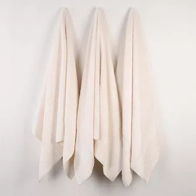 Superior Oregon 100% Organic Cotton 3pc Bath Towel 3-pc. Bath Towel Set In Neutral