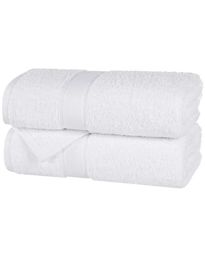 Superior Oregon Organic Cotton Medium Weight Solid Bath Sheet In White