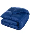 Superior Oversized Reversible All-season Down Alternative Comforter In Blue