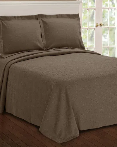 SUPERIOR SUPERIOR PAISLEY MATELASSE KING COTTON BEDSPREAD