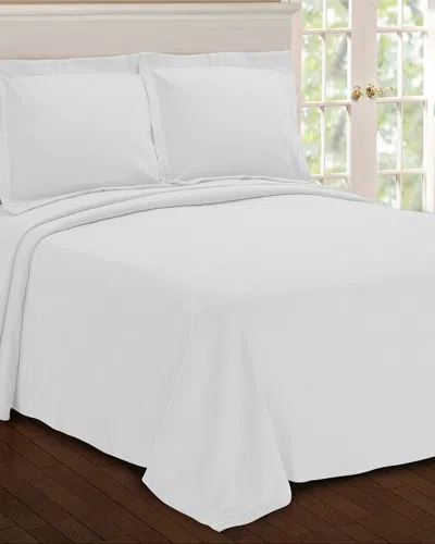 SUPERIOR SUPERIOR PAISLEY MATELASSE KING COTTON BEDSPREAD