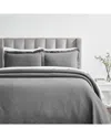 Superior Peploi Medium Weight Matelasse Bedspread Set In Grey