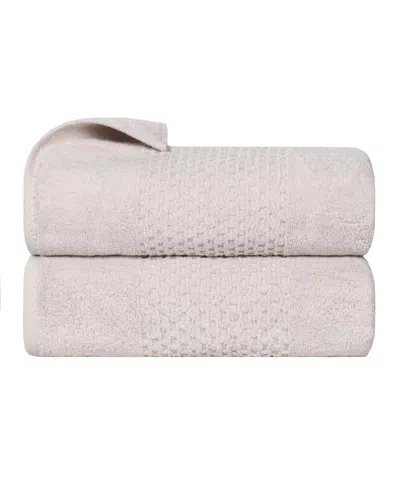 Superior Playa Cotton 2-piece Bath Towels Set In Neutral