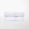 Superior Plush Organic Cotton Solid Oversized 2-piece Bath Sheet Towel Set