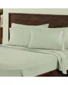 Superior Premium Plush 1000 Thread Count Solid Deep Pocket Cotton Blend Bed Sheet Set In White