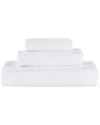 Superior Rayon Eco-friendly Fluffy Soft Modern Solid 3pc Towel Set