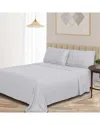 Superior Rayon From Bamboo 300 Thread Count Solid Deep Pocket Bed Sheet Set In White