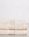 Superior Rayon From Bamboo Blend Solid 2pc Bath Towel Set