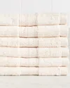 Superior Rayon From Bamboo Blend Solid 6pc Hand Towel Set