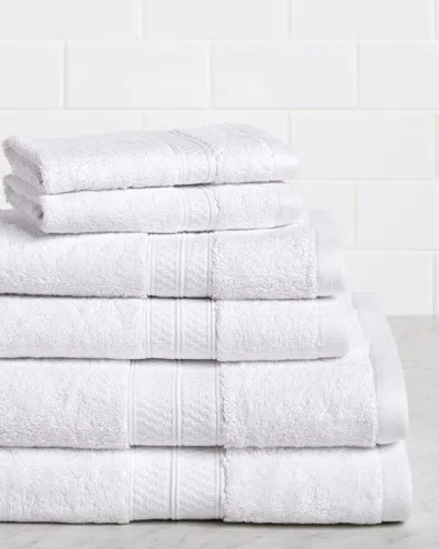 Superior Rayon From Bamboo Blend Solid 6pc Towel Set