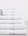 Superior Rayon From Bamboo Blend Solid 6pc Towel Set