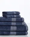 Superior Rayon From Bamboo Blend Solid 6pc Towel Set
