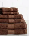 Superior Rayon From Bamboo Blend Solid 6pc Towel Set
