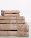Superior Rayon From Bamboo Blend Solid 6pc Towel Set