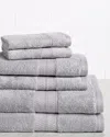 Superior Rayon From Bamboo Blend Solid 6pc Towel Set