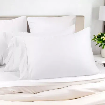 Superior Rayon From Bamboo Cooling Silky 300tc Pillowcase In Gray