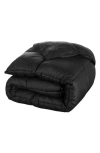 Superior Reversible Down Alternative Comforter In Black