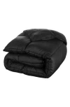 Superior Reversible Down Alternative Comforter In Black